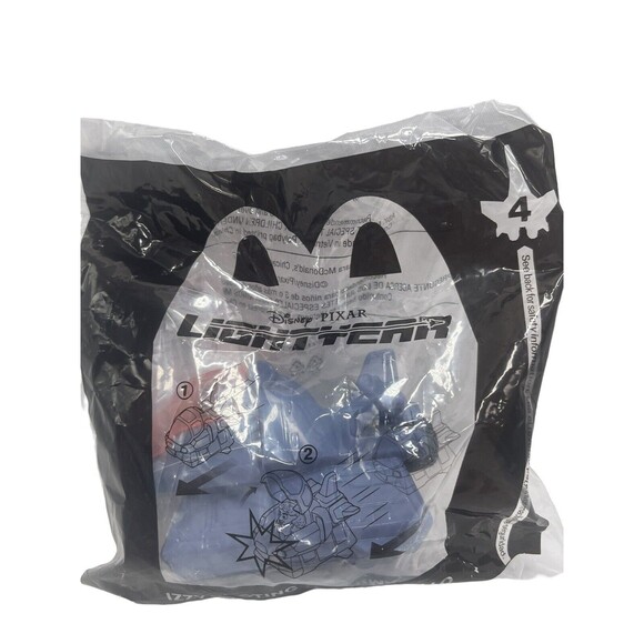 LIGHTYEAR DISNEY Mc donalds happy meal toy 4 IZZY PILOTING THE ARMADILLO - Picture 2 of 8